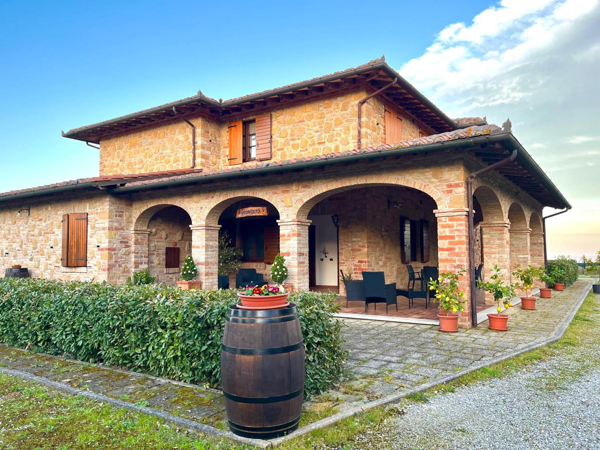 Agriturismo Il Gonzeto, Montepulciano Stazione 外观 照片